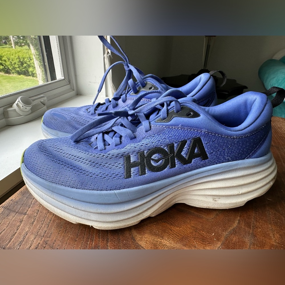 Hoka Blue Athletic Shoes